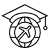 Medical study icon
