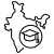 Medical study icon